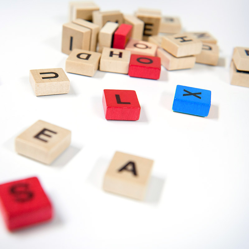 Holzbuchstaben